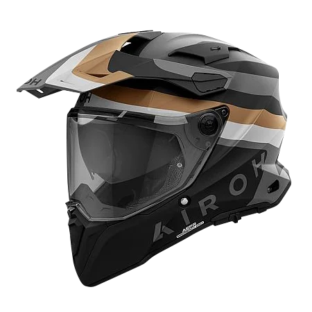 AIROH COMMANDER 2 DOOM HELMET -  GOLD MATT