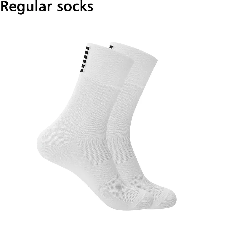 White-high socks