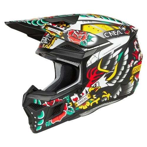 ONEAL 2025 3SRS INKED HELMET - MATTE MULTI