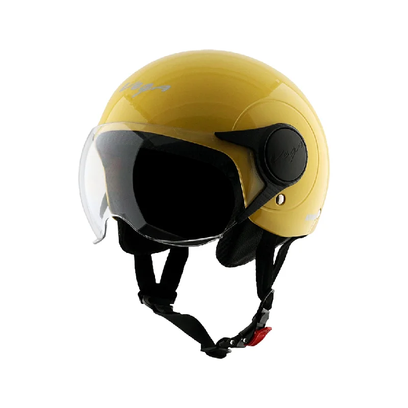 Vega Atom Yellow Helmet With Free Balaclava