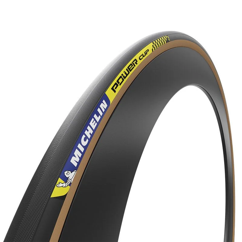 Tubolare Michelin 700X28 Power Cup Road Racing Line Gum-X Nero/Para