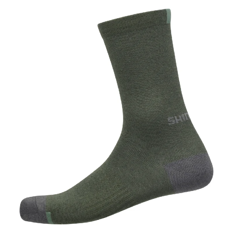 Calze invernali Shimano Performance Wool - Verde