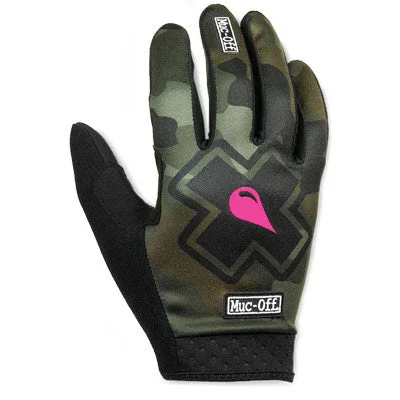 Muc-Off Mtb Youth Gloves Camo,Yth Small Mtb Youth Gloves  Apparel