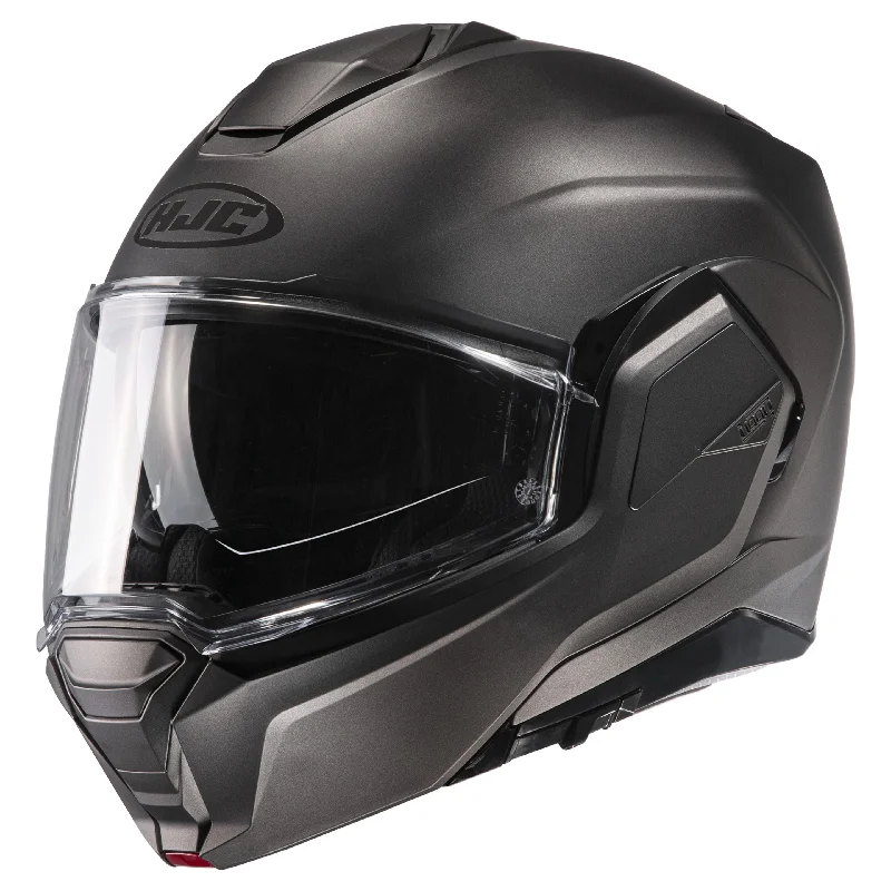 HJC i100 SOLID HELMET - SEMI FLAT TITANIUM