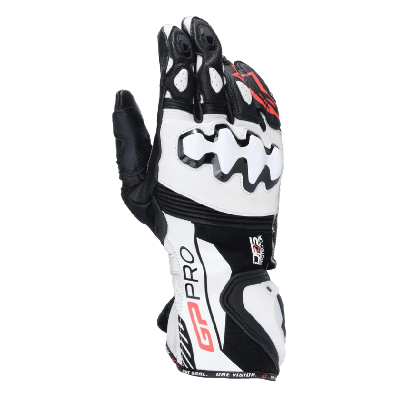 ALPINESTARS GP PRO R4 GLOVES - BLACK/WHITE