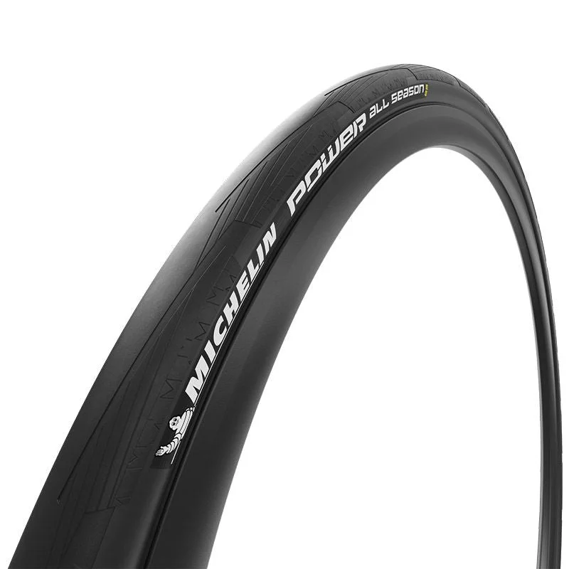 Copertoncino Michelin 700X23 Power All Season V2 Tube Type Competition Line - Nero