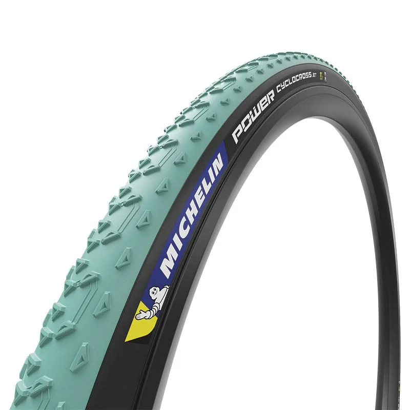 Copertoncino Michelin 700X33 Power Cyclocross Jet Tlr Nero/- Verde