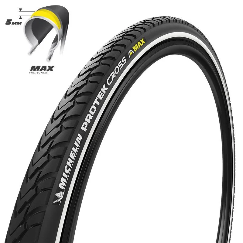 Copertoncino Michelin 700X32 Protek Max Cross Tube Type Performance - Nero/Reflex