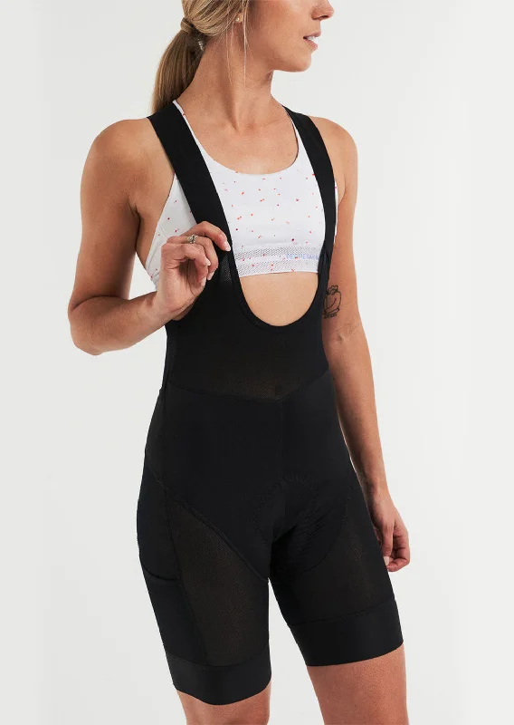 Peppermint Women's Liner Mesh Bib Shorts