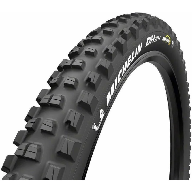 DH34 Bike Park Tire 29x2.40 Wire Tubeless Ready Bikepark 2x55TPI Black