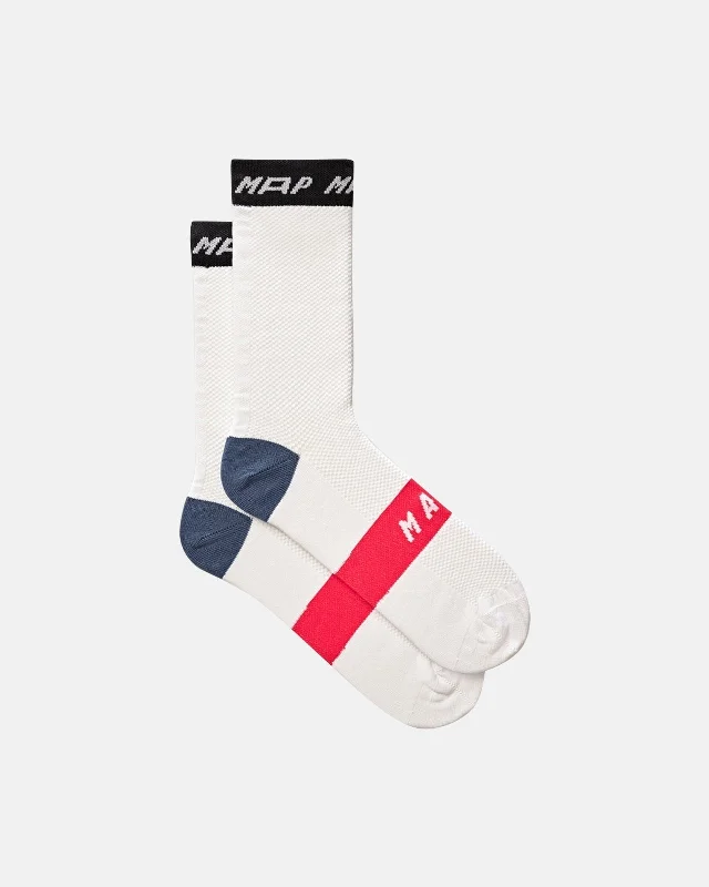 Mode Sock - White/Black