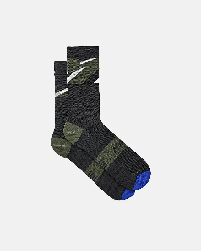 Evolve 3D Sock - Black/Olive