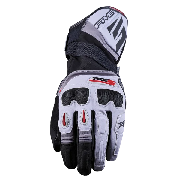 FIVE TFX-2 WP GLOVES - GREY/RED