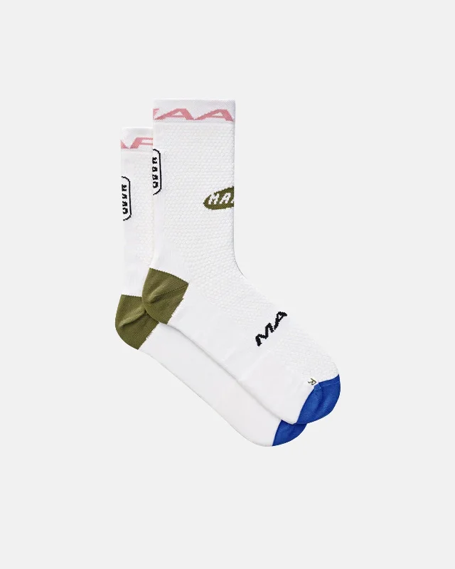 Icon Sock - White