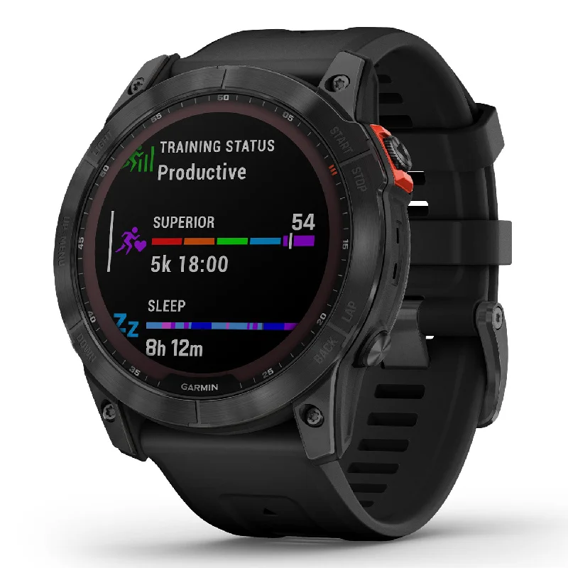 Garmin Fenix 7X Solar Edition - Nero