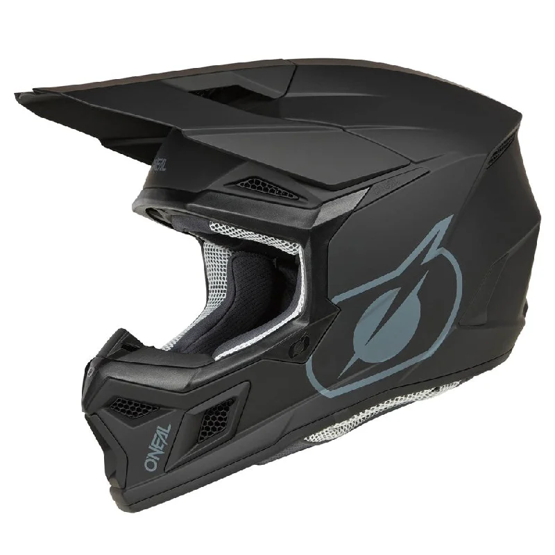 ONEAL 2025 3SRS SOLID HELMET - MATTE BLACK