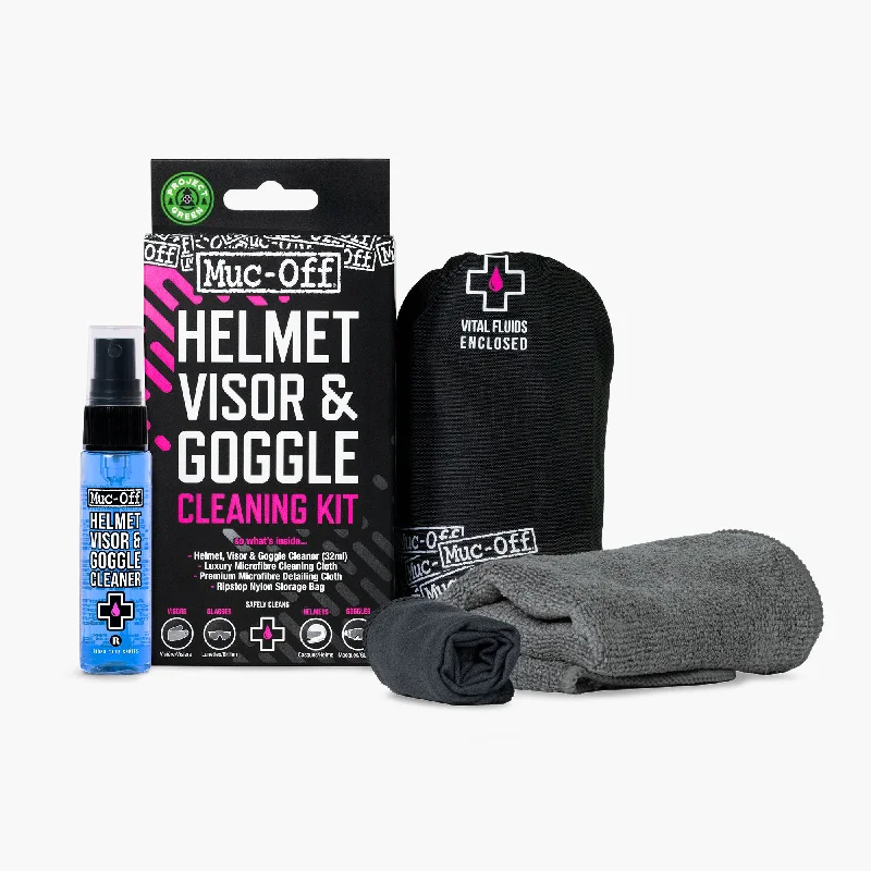 Helmet, Visor & Goggle Cleaning Kit