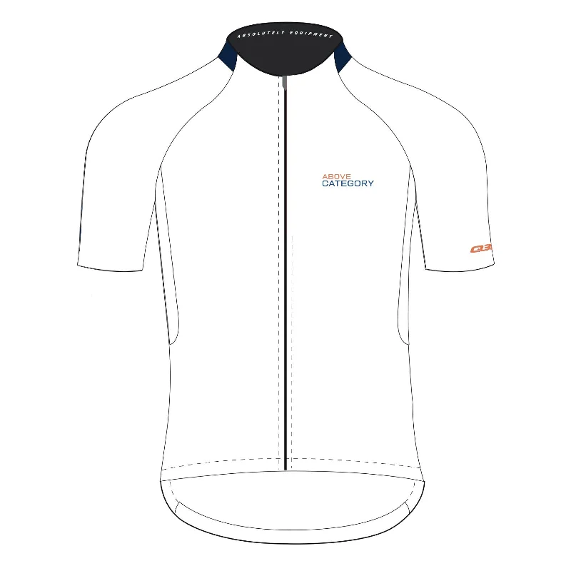 ACX Q36.5 White Jersey Short Sleeve - Men