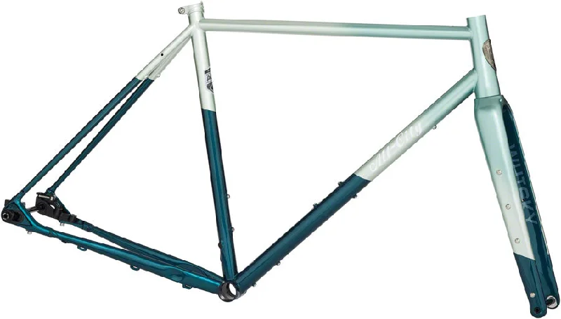 All-City Cosmic Stallion Frameset - 650b/700c Steel Rainbow Trout 58cm