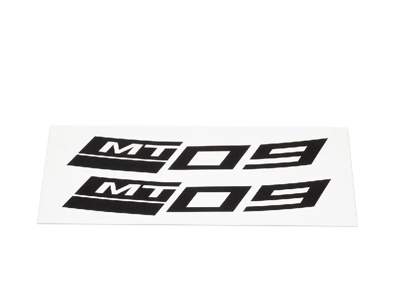 Rear Rim Sticker 'MT-09' - Black