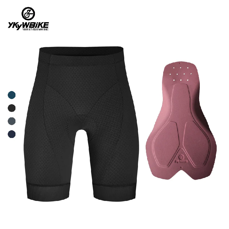 YKYW Women Cycling Shorts Padded Road Cycling Training Bicycle Short Knick Bike Tight