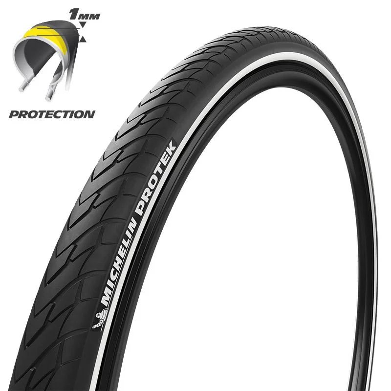 Copertoncino Michelin 700X28 Protek Tube Type Access Line - Nero/Reflex