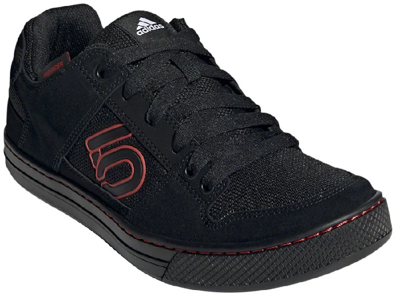 Five Ten Freerider Flat Shoes - Mens Core Black / Core Black  / Red 12.5