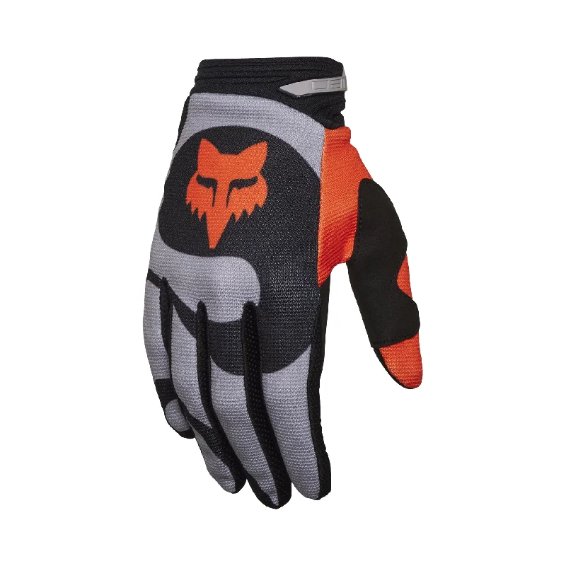 FOX 180 EMOTION GLOVES - STEEL GREY