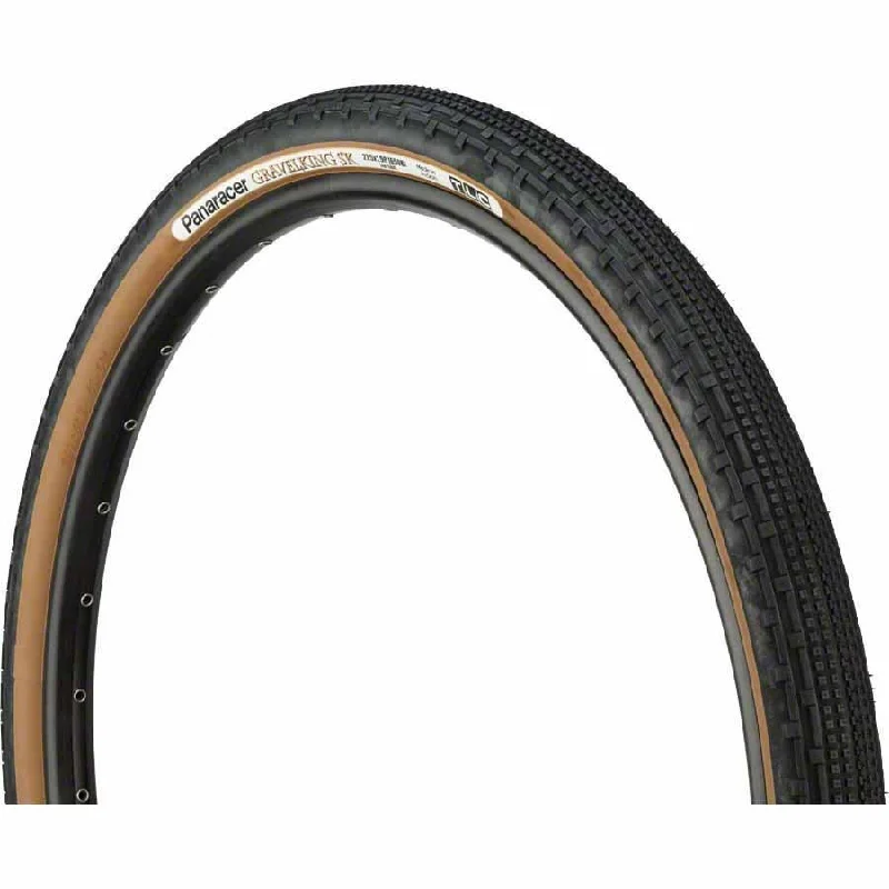 GravelKing SK Bike Tire 27.5 x 1.9 Folding Bead - Brown Sidewall