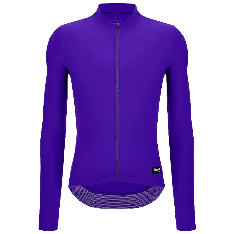 Maglia maniche lunghe Santini RTR - Viola scuro