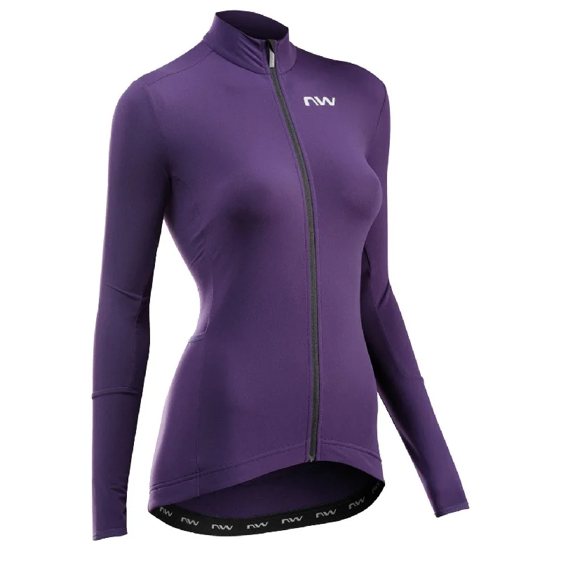 Maglia maniche lunghe donna Northwave Fahrenheit - Viola