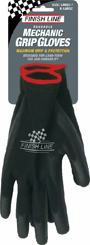 Finish Line BIKE MECHANIC'S GRIP GLOVES Latex Free LG / XL