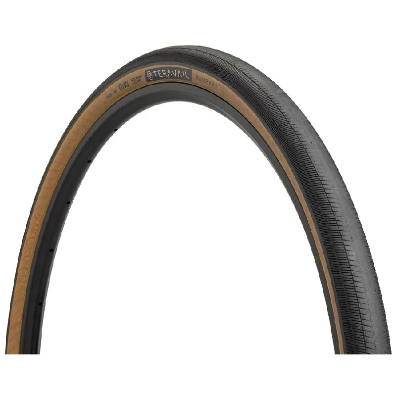 Rampart Tire - 700 x 42 Tubeless Folding Tan Light Supple Fast Compound