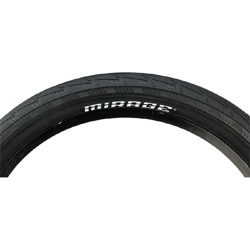 Mirage BMX Bike Tire - 20 x 2.25, Clincher, Black, 110tpi