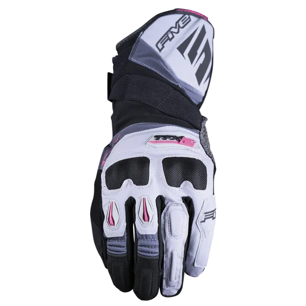 FIVE TFX-2 W/P LADIES GLOVES - GREY/PINK