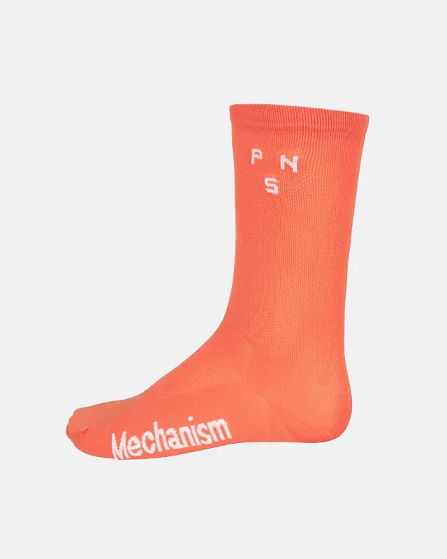 Mechanism Socks - Coral