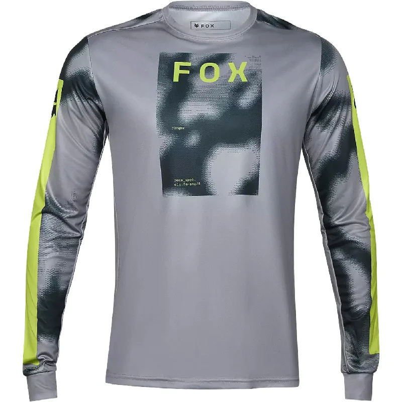 Maglia maniche lunghe Fox Ranger Taunt - Grigio