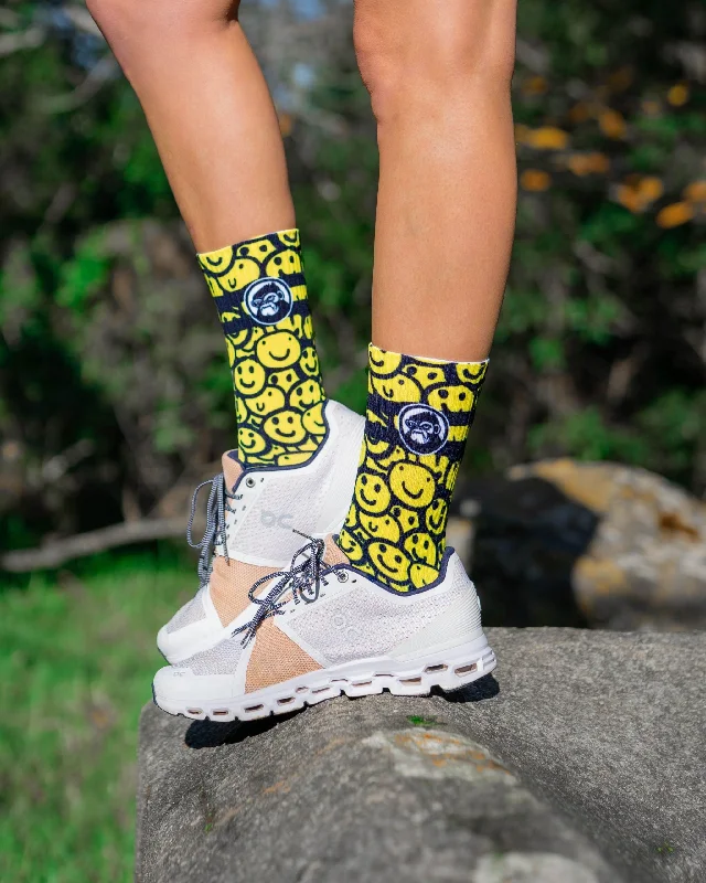 Grumpy Monkey Socks Emoji 8-12