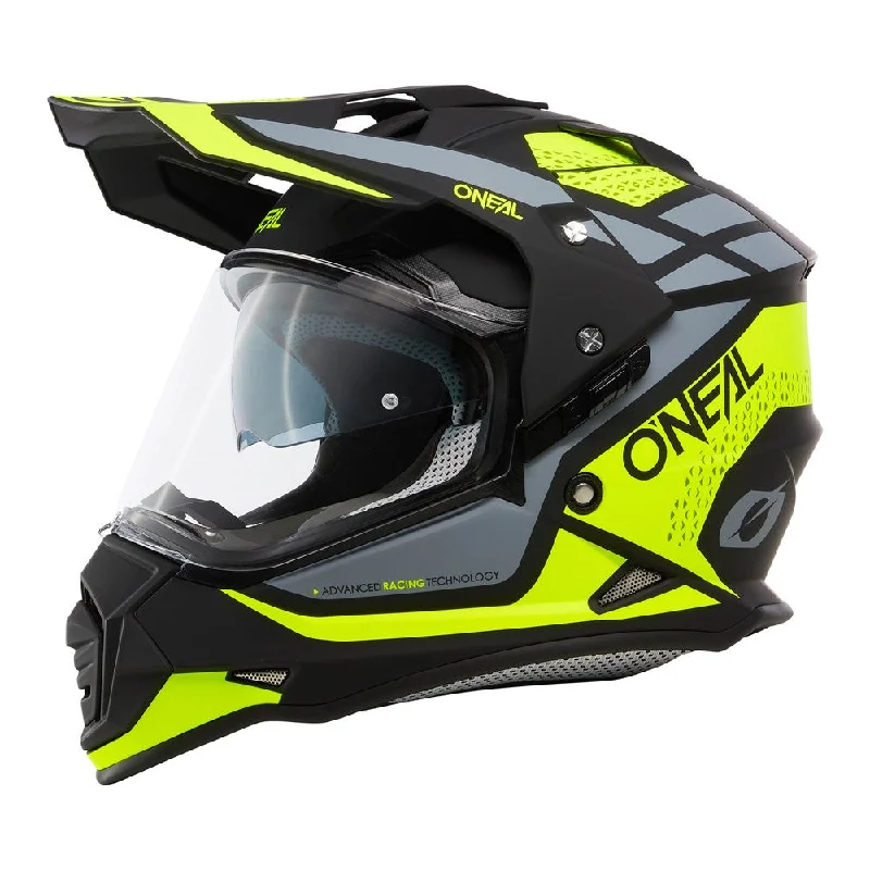 ONEAL SIERRA II R HELMET - MATTE NEON YELLOW/BLACK/GREY