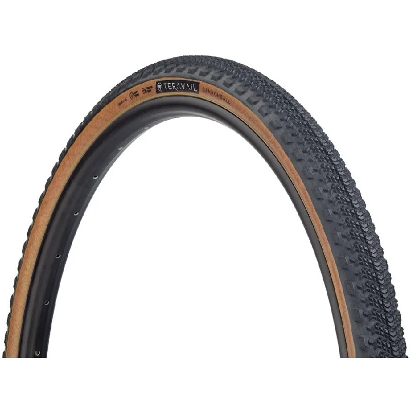 Cannonball Tire - 650b x 40 Tubeless Folding Tan Light and Supple