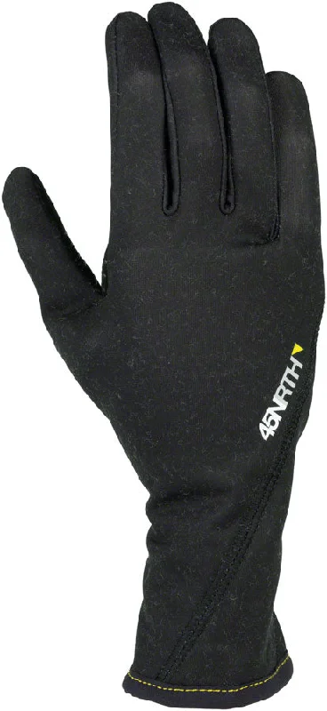 45NRTH 2024 Risor Liner Gloves - Black Full Finger Large