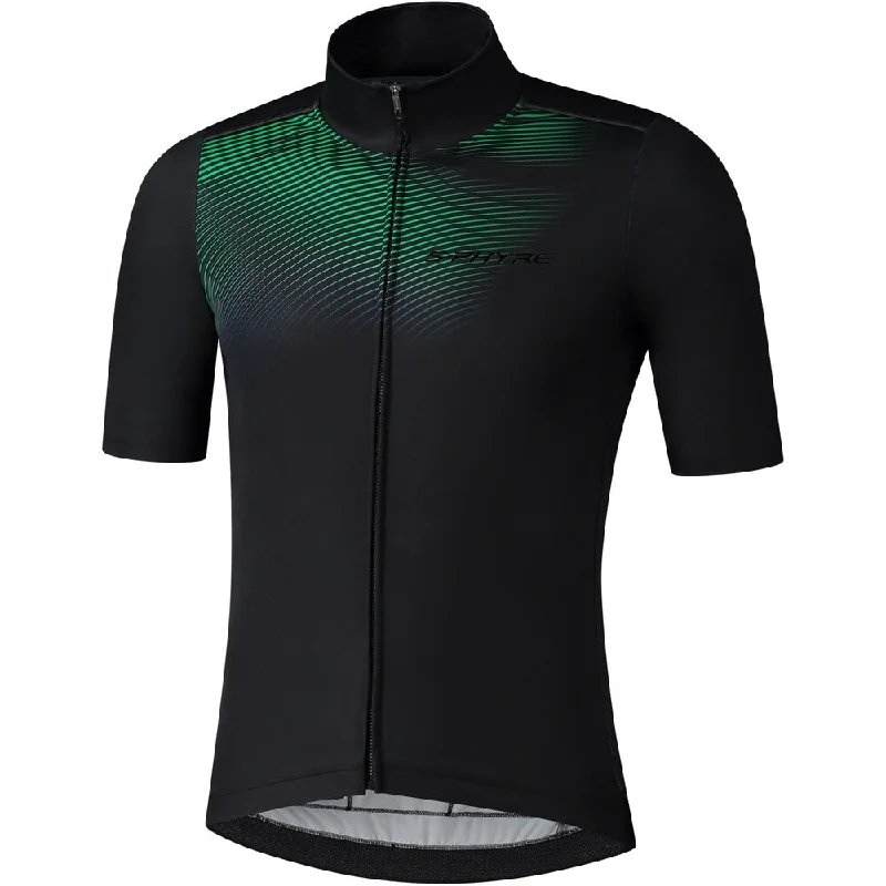 Maglia Shimano S-Phyre Wind - Nero verde