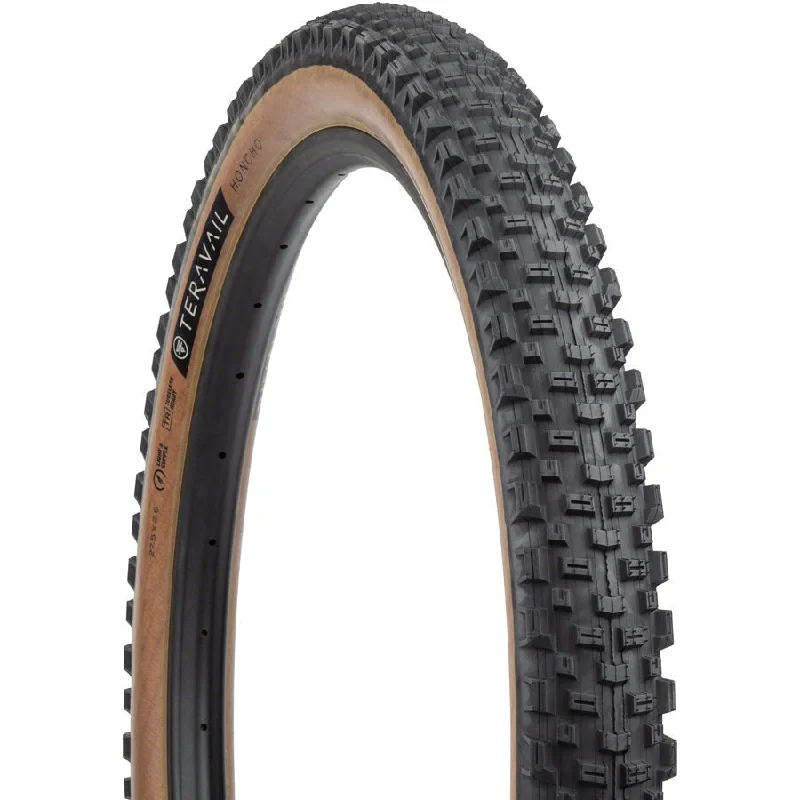 Honcho Tire - 27.5 x 2.6 Tubeless Folding Tan Light Supple Grip Compound