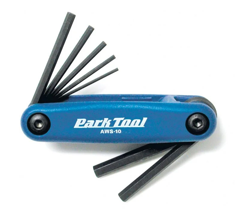 Park Tool AWS-10 Fold Up Hex Wrench Set