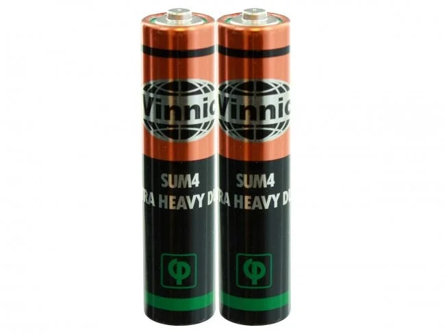 Vinnic Battery Heavy Duty AAA [4 Per Card]