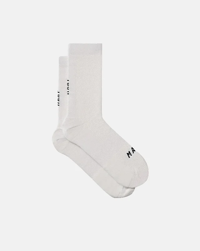 Division Sock - White/White