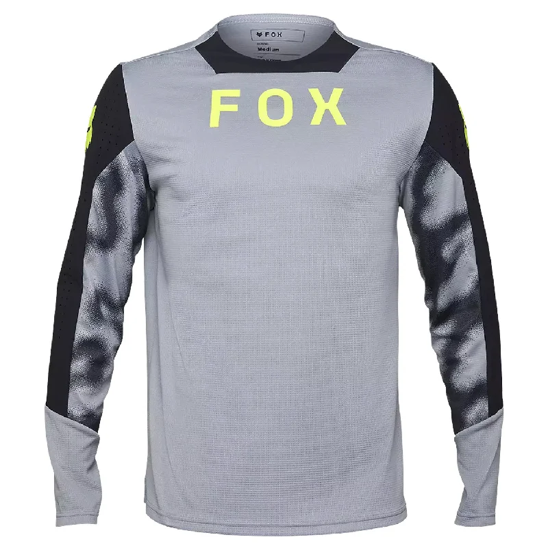 Maglia maniche lunghe Fox Defend Taunt - Grigio