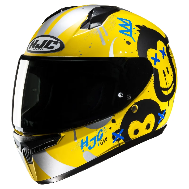 HJC C10 GETI HELMET - MC3SF