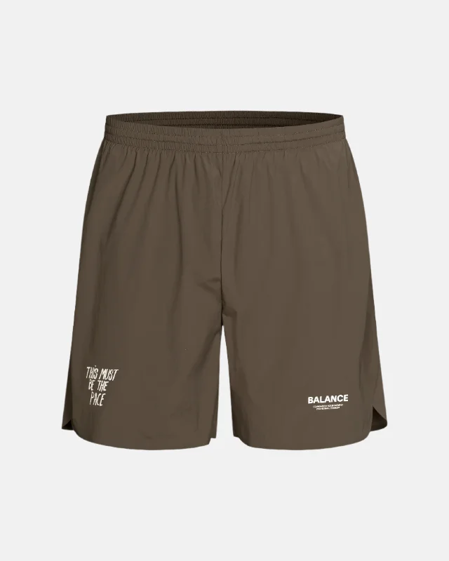 Men's Balance Shorts - Dusty Brown