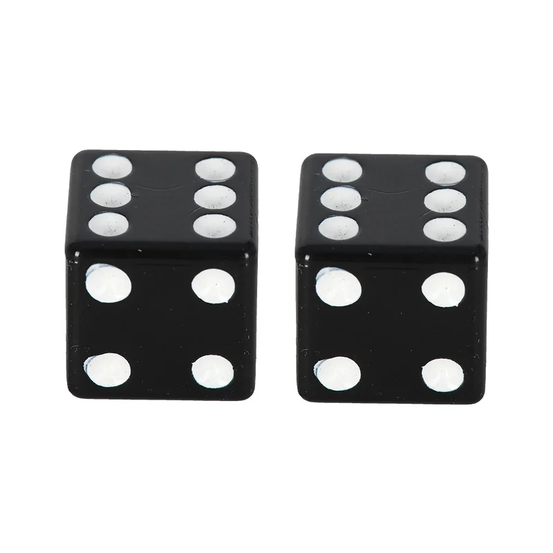 OXFORD LUCKY DICE VALVE CAPS BLACK